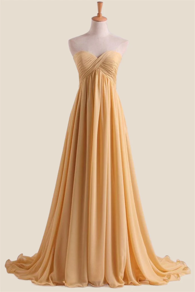 Long Bridesmaid Dresses